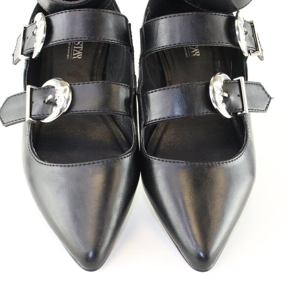 Killstar Gothic Moon Crest Oracle Flats Womens (US 9/EU 40) - Picture 6 of 10